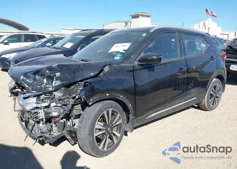2019 Nissan Kicks Sr z USA, uszkodzony, nr VIN 3N1CP5CU6KL568380